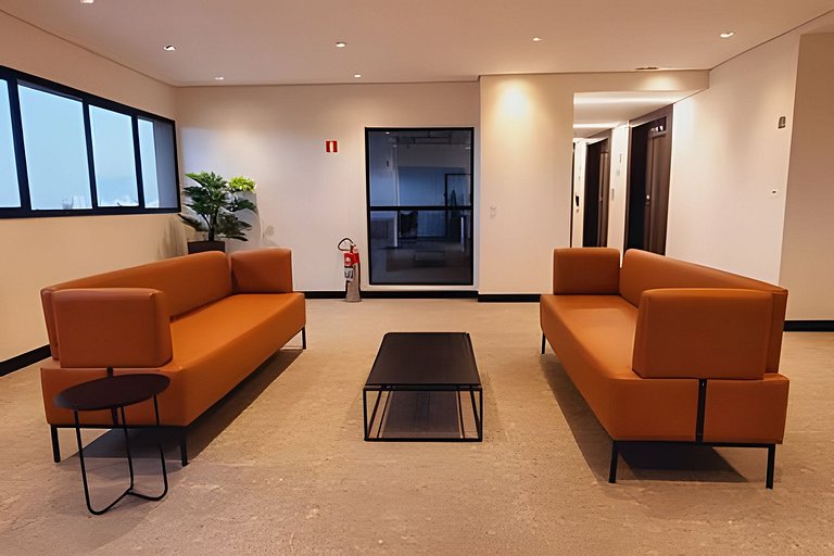 Studio com Varanda na Bela Vista