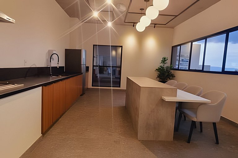 Studio com Varanda na Bela Vista