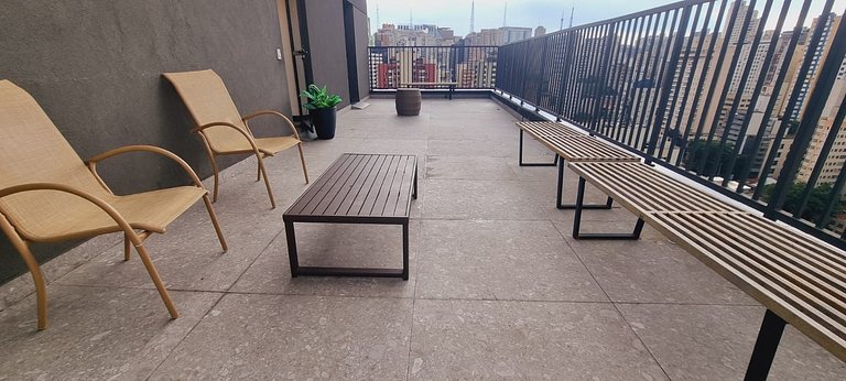 Studio na Bela Vista SP Próx Av Paulista